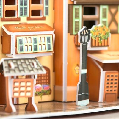 Puzzle 3D WORLD STYLE CLASSIC STYLE FRANKREICH Fashion Street Shop. Mehrfarbig