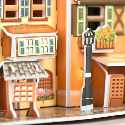 Puzzle 3D WORLD STYLE CLASSIC STYLE FRANCE Fashion Street Shop. Multicolored