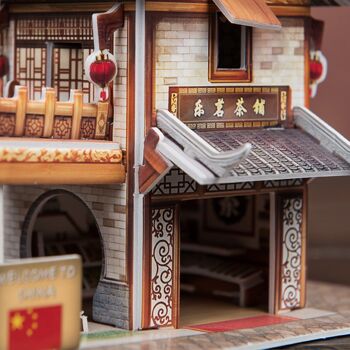 Puzzle 3D WORLD STYLE EASTERN CHINA TEA SHOP LEMIN Traditionnel Multicolore 2