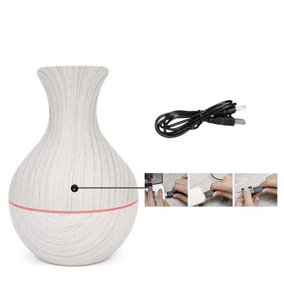 130ml humidifier with RGB Led lights. White