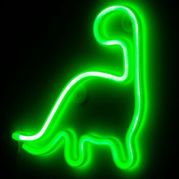 Pendentif vert fluo, design Dyno. Vert 2