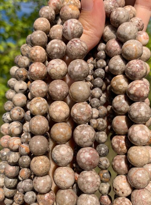 Perles en maifanite entre 4 et 12mm - 10mm