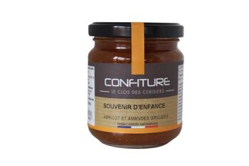 Confiture Extra "Souvenir d’enfance" - (Abricot/Amandes Grillées )