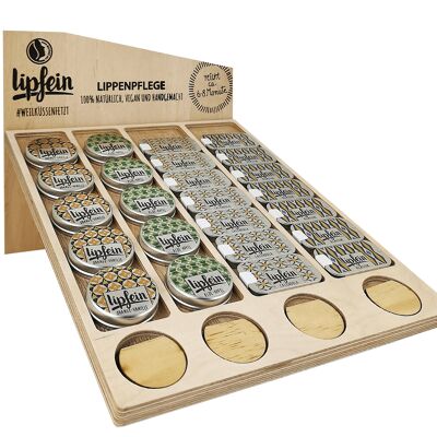 Large wooden display - top seller Mix Balsam