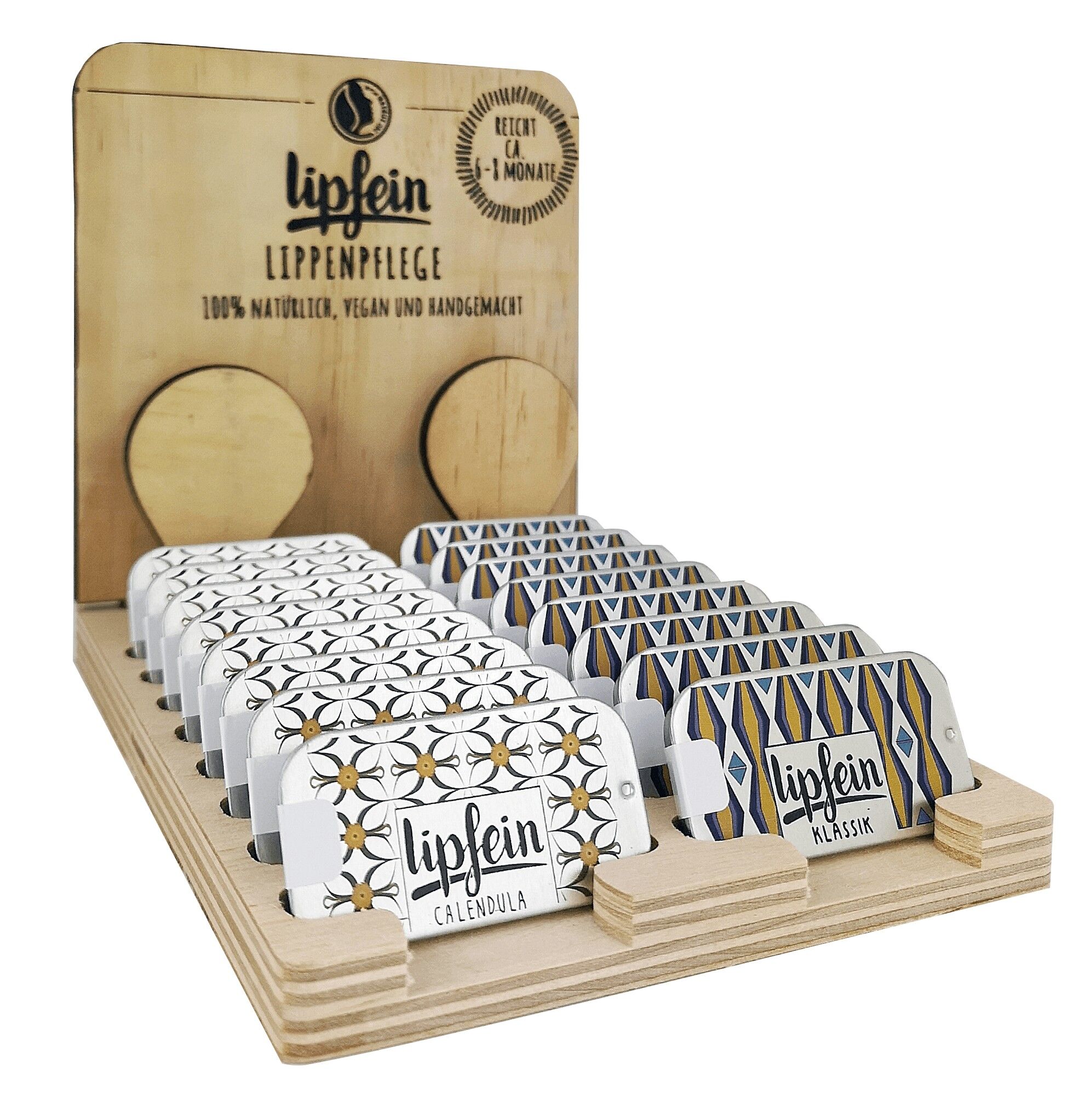 Small wooden display - mini mix