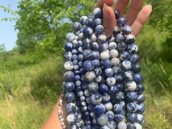 Perles en sodalite entre 4 et 12mm SU - 4mm 3