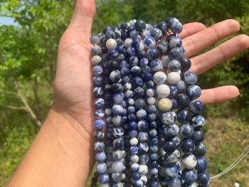 Perles en sodalite entre 4 et 12mm SU - 4mm 4