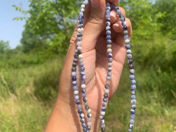 Perles en sodalite entre 4 et 12mm SU - 6mm 8