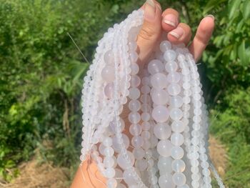Perles en agate blanche entre 2 et 14mm - 2mm 3