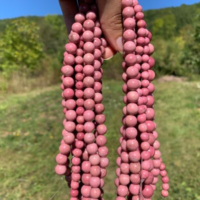 Perles en calcédoine entre 4 et 12mm - 10mm