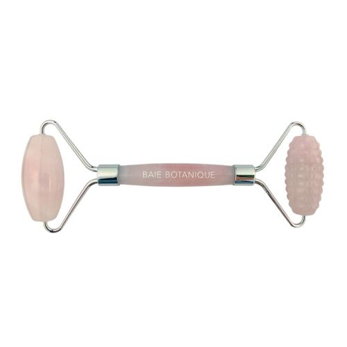 Rose Quartz Dual Action Roller