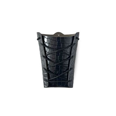 Modele CORSET print croco black