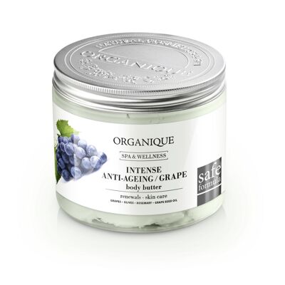 Oraganique Anti-Aging Body Butter with Grapes 200ml