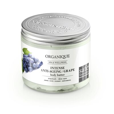 Oraganique Beurre Corporel Anti-Age aux raisins 200 ml