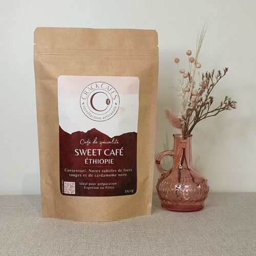 Café de spécialité - Sweet Café - Ethiopie, Jimma Limmu - 250G