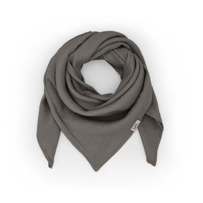 Sciarpa in Mussola Bambino • Antracite