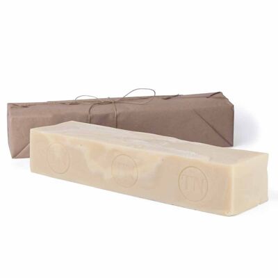 Sapone Solido nº1 Naturale - Barra intera - Fatto a mano - 1 Kg