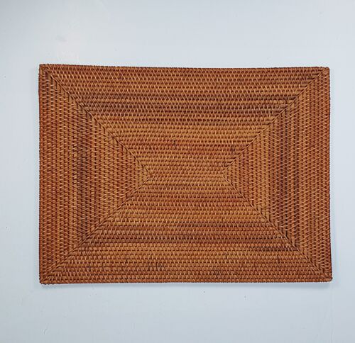 Rattan Rectangle Placemat 30 x 40 cm