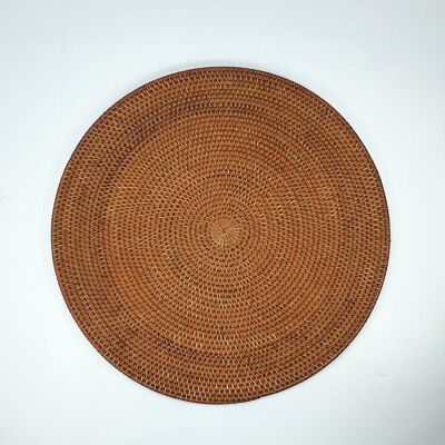 Rattan Round Placemat 40 cm