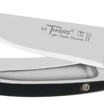Liner Thiers pocket knife black horn handle