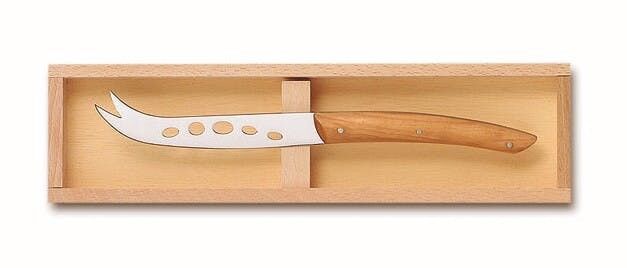 Portacoltelli da formaggio Le Thiers manico in legno di olivo