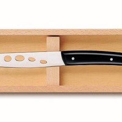 Le Thiers cheese knife box black nacrine handle