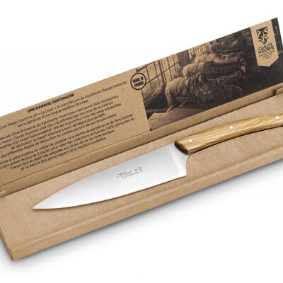 Cuchillo cocinero 18cm Le Thiers® mango de madera de olivo