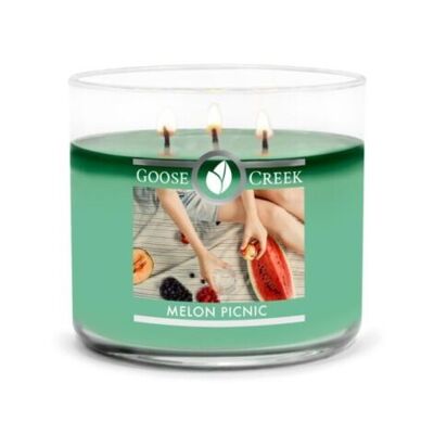 Melon Picnic Goose Creek Candle®411 grammi Collezione 3 stoppini