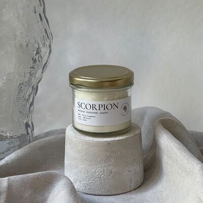 Scorpio | 200g glass jar | vegetable candle