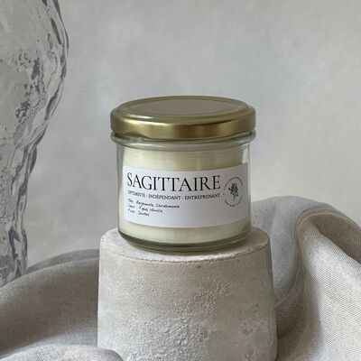 Sagittarius | 200g glass jar | vegetable candle