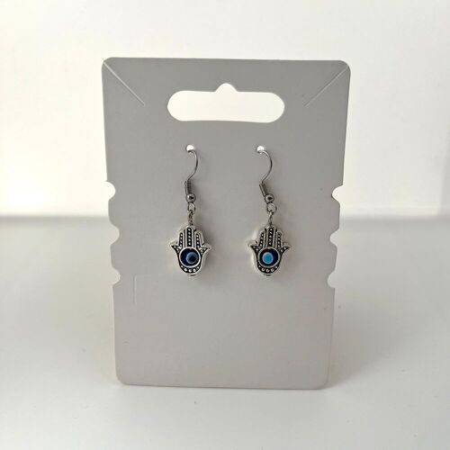 Evil Eye & Hamsa Earrings