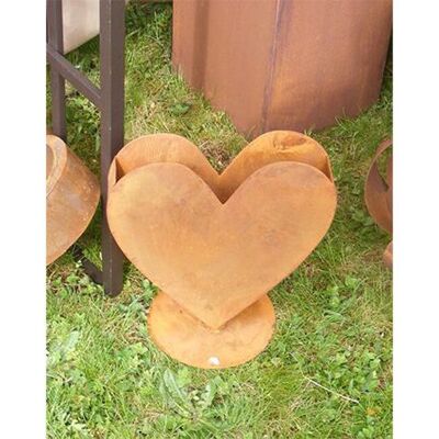 Cuore vegetale "Hilde" | Cuore decorativo vintage come decorazione di nozze