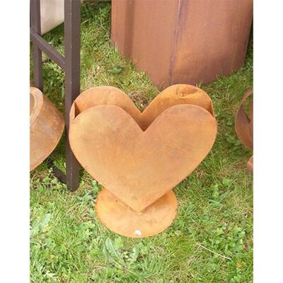 Corazón de planta "Hilde" | Corazón decorativo vintage como decoración de boda