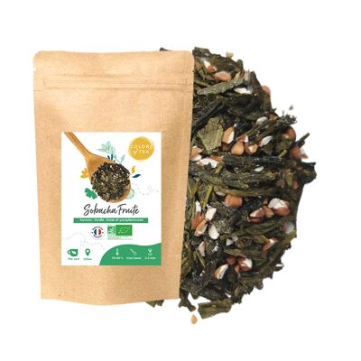 Sobacha Fruttata BIO - Tè verde, grano saraceno, vaniglia, pompelmo - 1kg