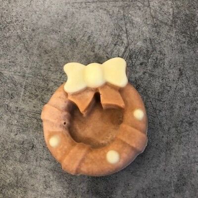 Christmas soap "crown" with or without fragrance
