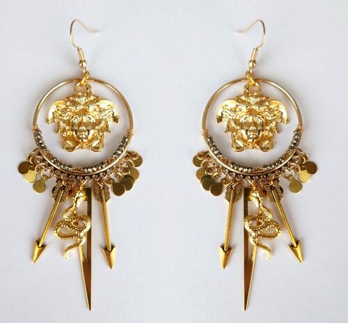 Medusa Earrings