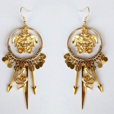 Medusa Earrings