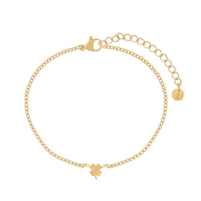 BRACELET FLAMED CLOVER - CHILD - GOLD