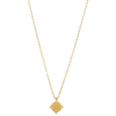 NECKLACE WITH PENDANT LOVELY GOLD