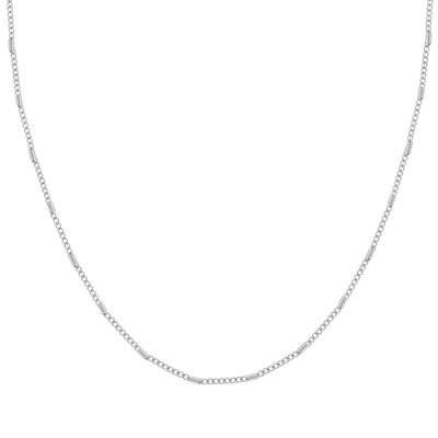 NECKLACE BASIC BARS - ADULT SILVER