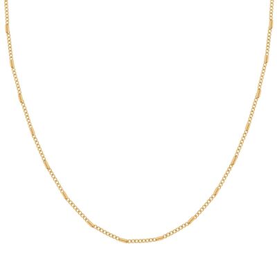 COLLIER BASIC BARRES - OR ADULTE