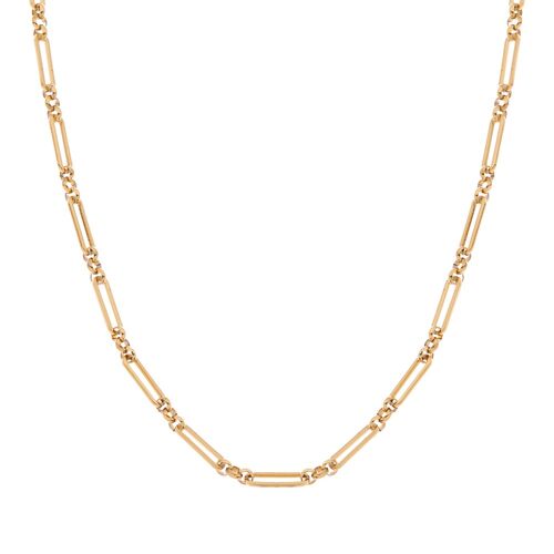 NECKLACE BASIC ROUNDS AND BARS - ADULT - GOLD