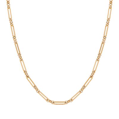 COLLIER BASIC RONDS ET BARRES - ADULTE - OR