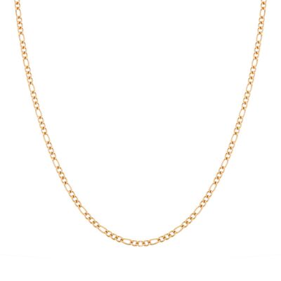 NECKLACE BASIC OPEN MIXED CHAIN - ADULT - GOLD