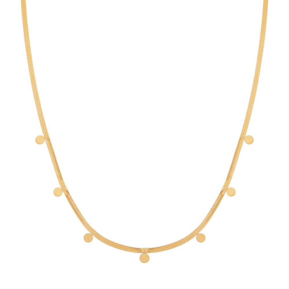 COLLANA MONETE GRANDI - ADULTI - ORO