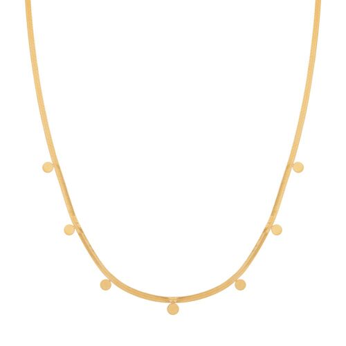 NECKLACE BIG COINS - ADULT - GOLD