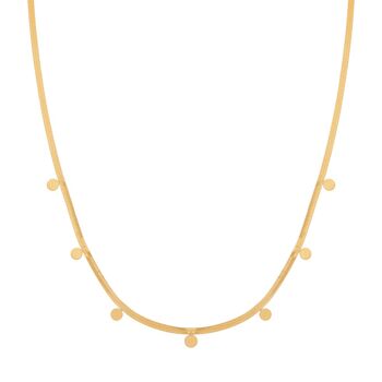 COLLIER GROSSES PIÈCES - ADULTE - OR