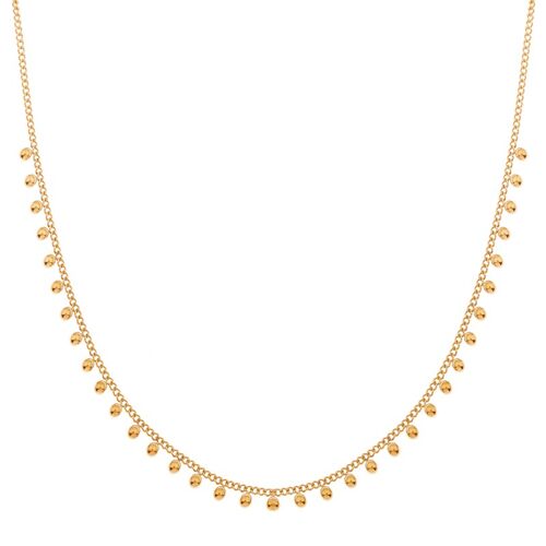 NECKLACE TINY DOTS - CHILD -GOLD