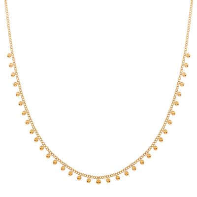 COLLIER TINY DOTS - ENFANT - OR