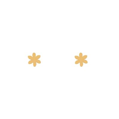 PENDIENTES FLOR - ORO